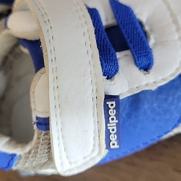 NWOT Pediped Original Cliff Blue/White, Sz 6-12M - Picture 6 of 7